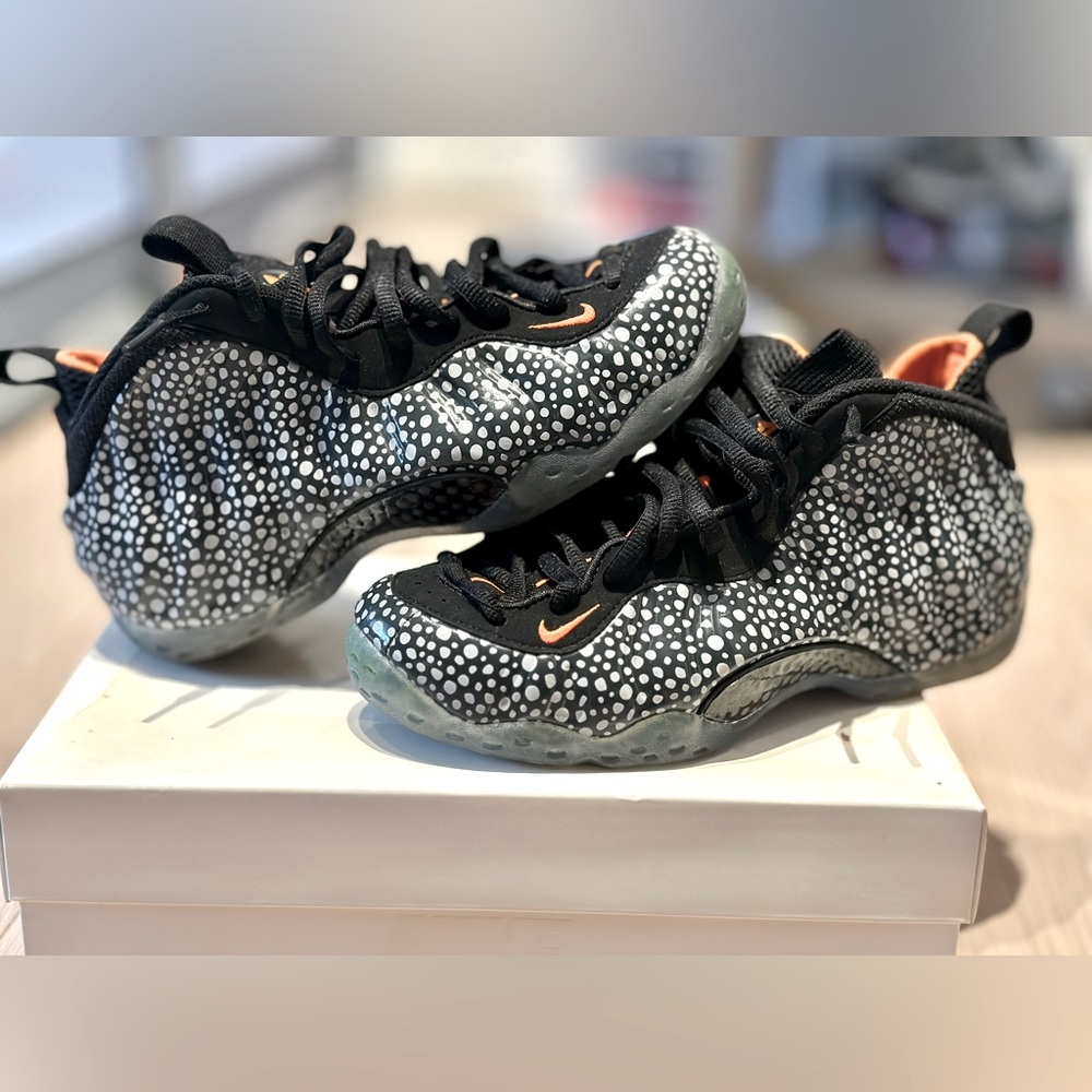 Used Nike Foamposite One “Safari” as 7.5M/9W